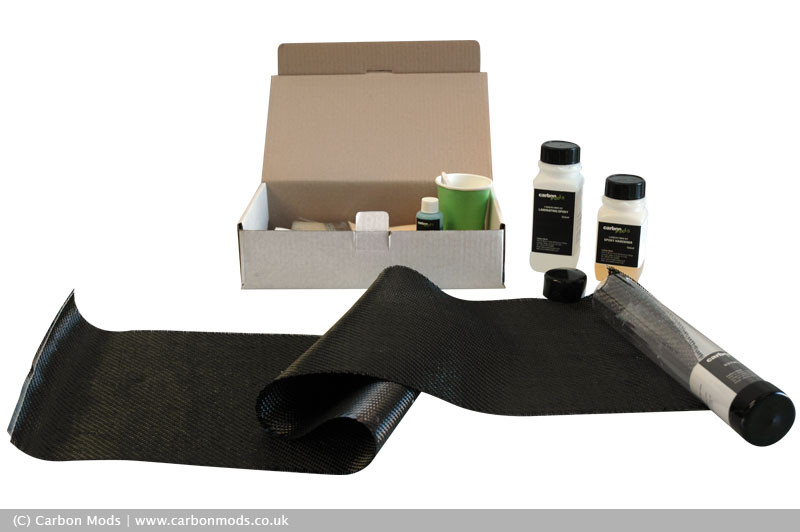 DIY Carbon Fiber Kit
 DIY carbon fibre laminating kit Starter pack make your