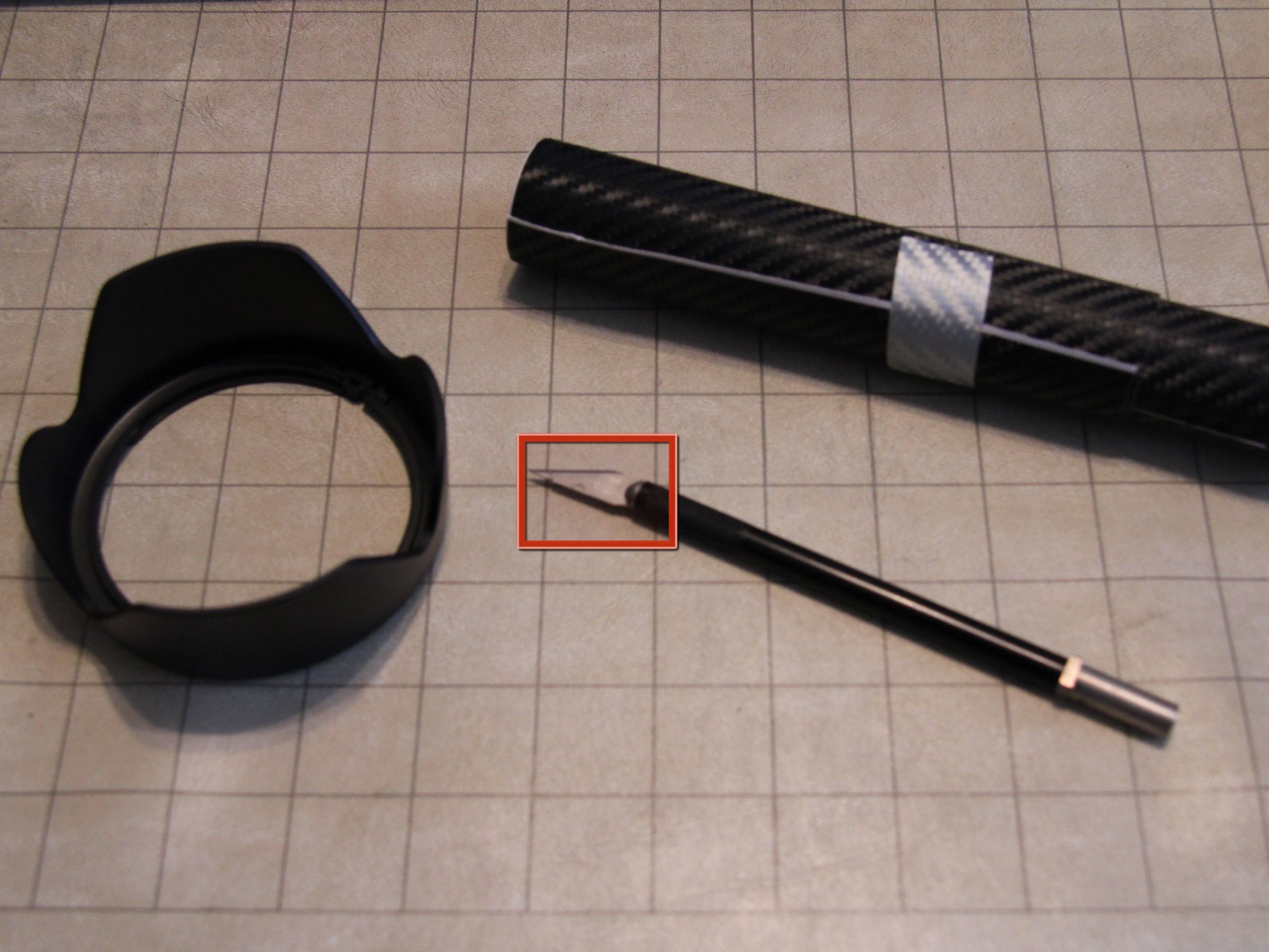 DIY Carbon Fiber Kit
 DIY Carbon Fiber Lens Hood
