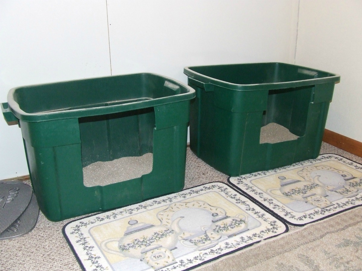 DIY Cat Boxes
 Homemade Cat Litter Box Ideas