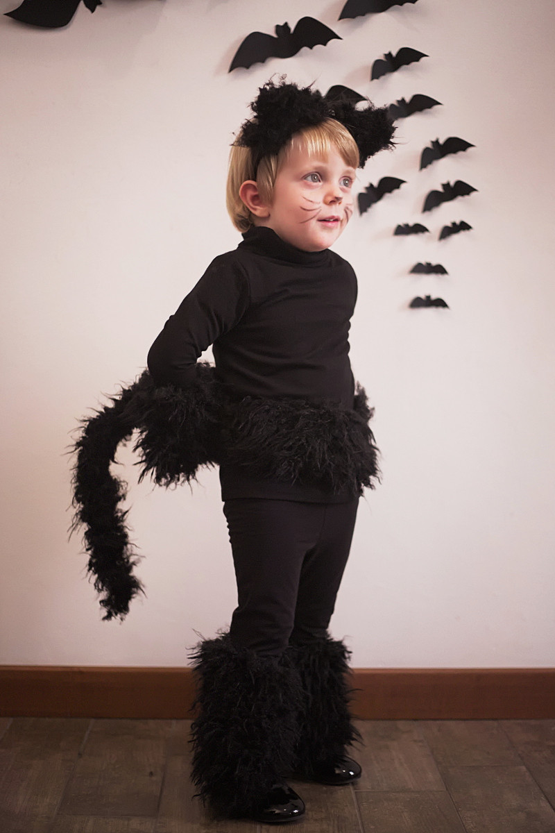 DIY Cat Costumes
 Halloween kids costumes black cat part I Fannice Kids