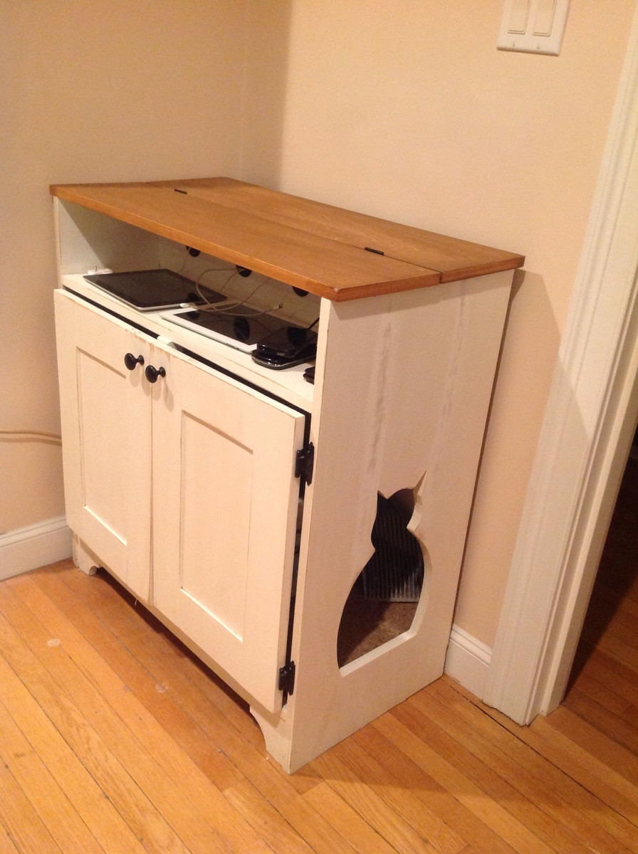 DIY Cat Litter Box
 Ana White