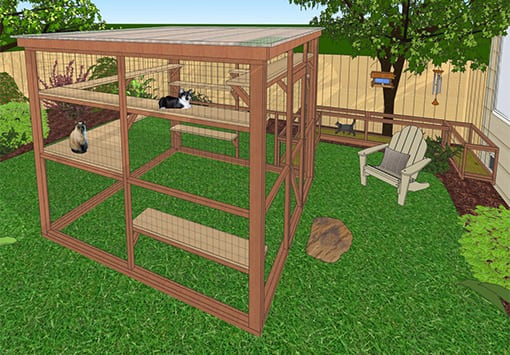 DIY Catio Plans
 DIY Catio Plans for Tripawds Give Peace of Mind