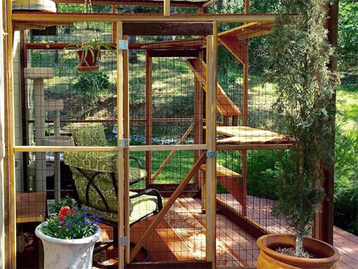 DIY Catio Plans
 DIY Catio Plan The Sanctuary™ Catio Plans with 6x8 and