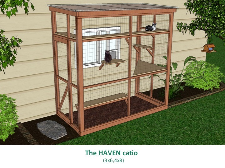 DIY Catio Plans
 Catio Spaces™ adds six DIY catio plans to its product