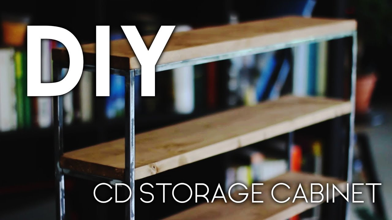 DIY Cd Rack
 DIY CD Storage Cabinet