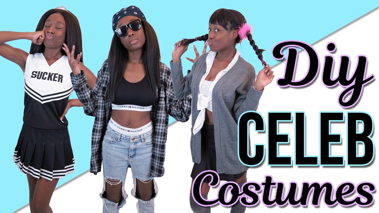 DIY Celebrity Costumes
 DIY Celebrity Costumes Aaliyah Britney Spears & Charli