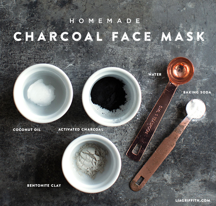 DIY Charcoal Mask
 DIY Charcoal Face Mask