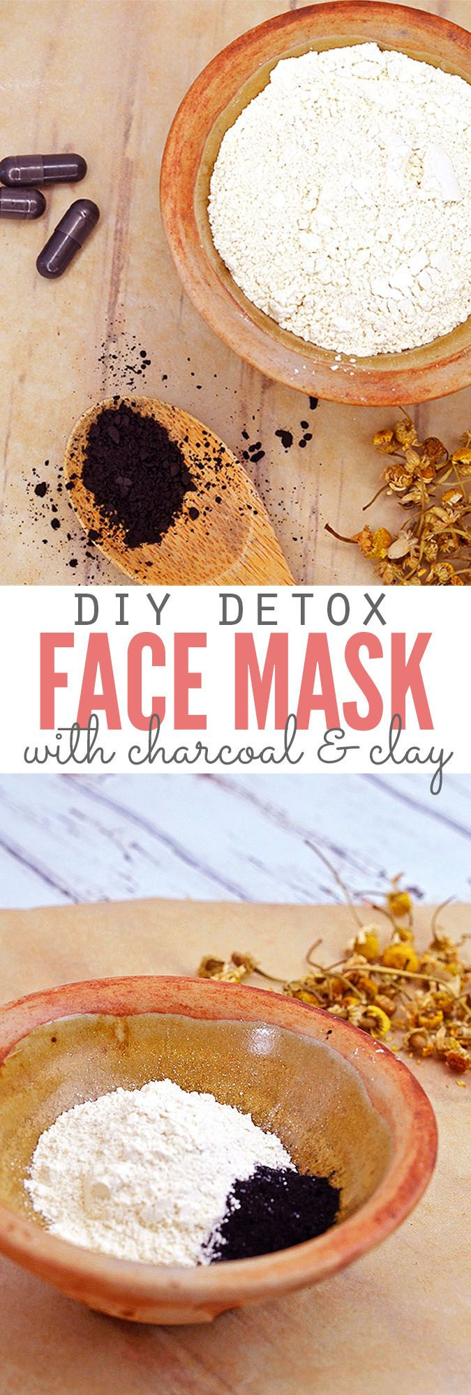 DIY Charcoal Mask Without Clay
 Simple DIY Detox Face Mask with Charcoal and Clay