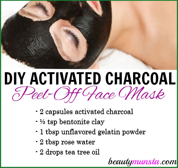 DIY Charcoal Peel Off Mask
 DIY Activated Charcoal Peel f Mask beautymunsta