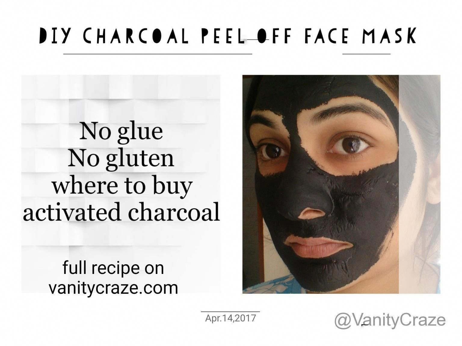 DIY Charcoal Peel Off Mask Without Glue
 DIY Charcoal peel off face mask diyfacemasksforblackheads