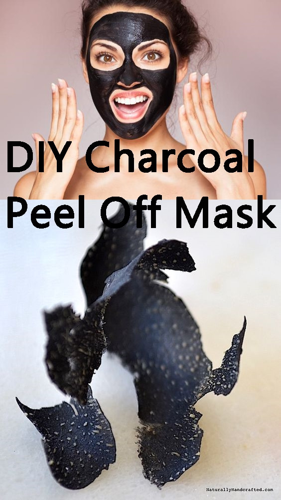 DIY Charcoal Peel Off Mask Without Glue
 Tips For Her DIY Charcoal Peel f Mask