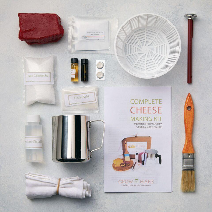 DIY Cheese Kit
 plete Cheese Making DIY Kit – Tastemade