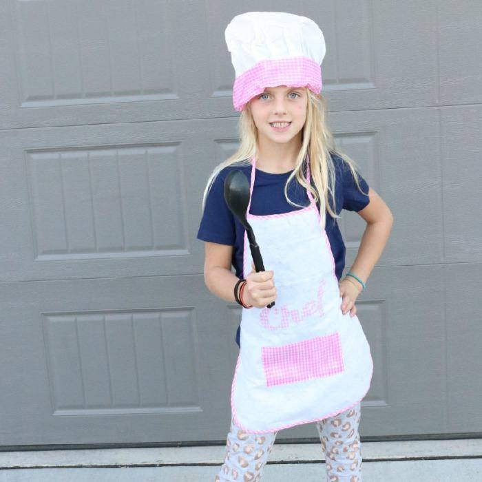 DIY Chef Costume
 Cheap Halloween Costume Ideas for $5 or Less at the Dollar