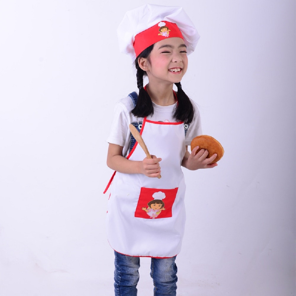 DIY Chef Costume
 Kids Cooking Costumes Children Apron Chef Hat Set Baby