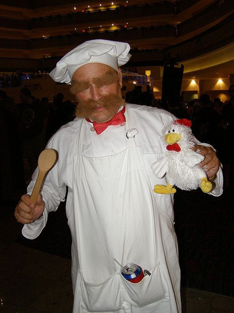 DIY Chef Costume
 P