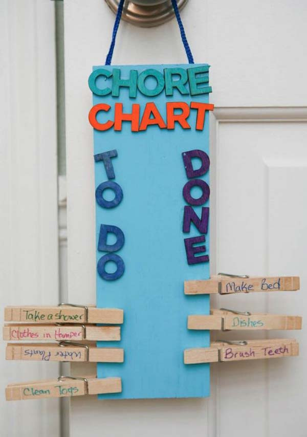 DIY Chore Chart For Kids
 Lovely DIY Chore Charts For Kids Amazing DIY Interior
