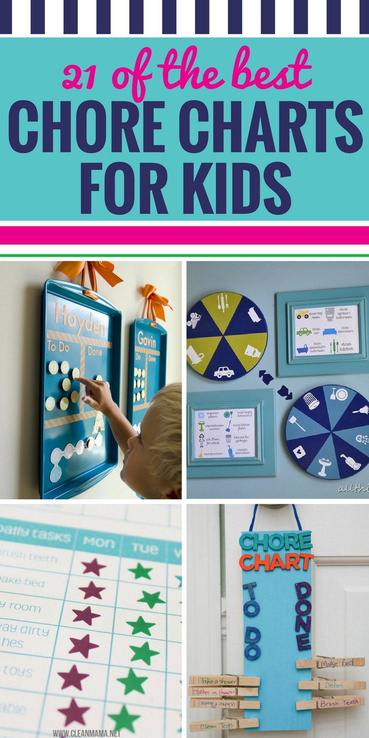 DIY Chore Chart For Kids
 21 of the Best Chore Charts for Kids My Life and Kids