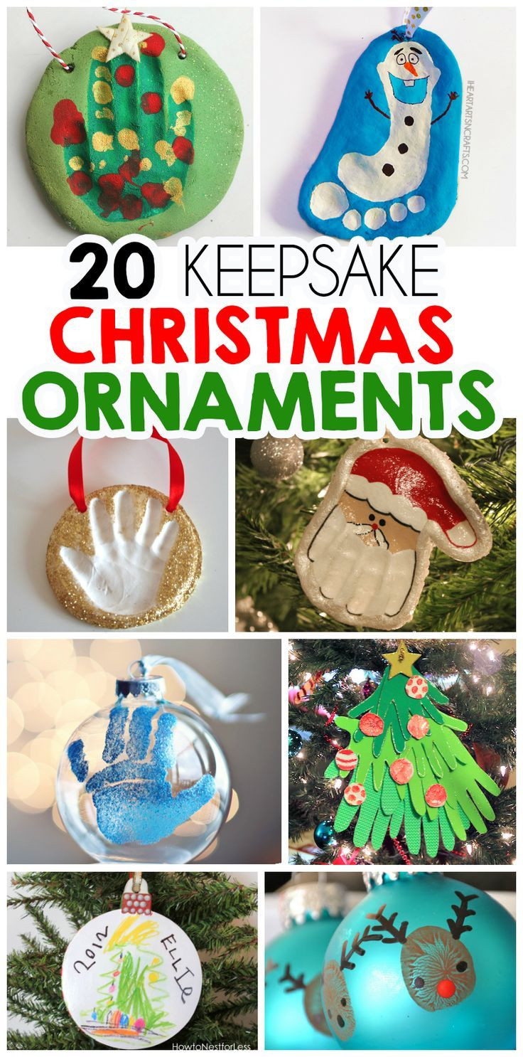 DIY Christmas Activities
 Top 20 DIY Keepsake Ornament Kid Crafts