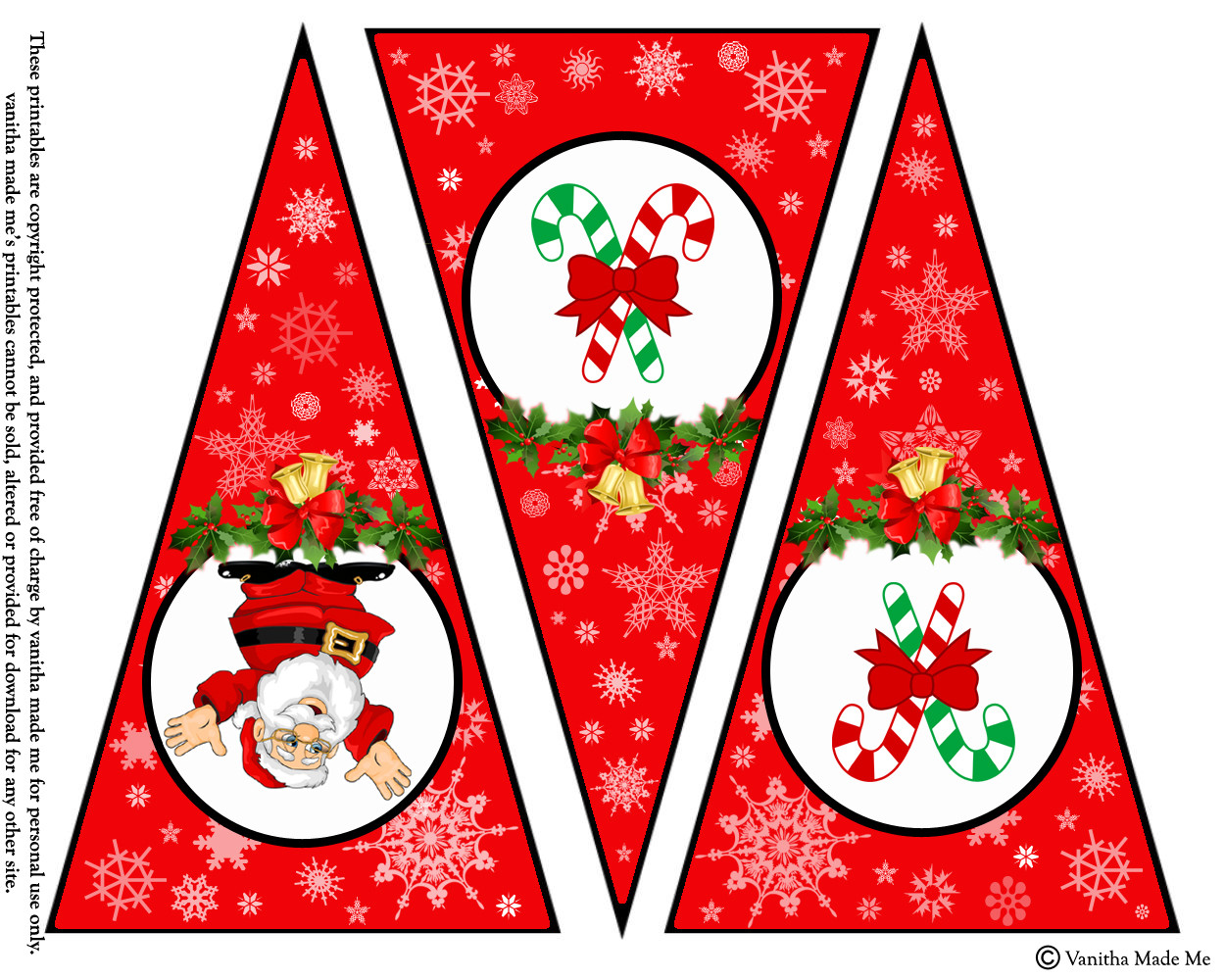 DIY Christmas Banners
 DIY FREE PRINTABLE CHRISTMAS BANNER