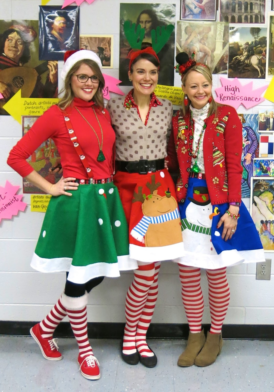 DIY Christmas Costumes
 Cassie Stephens What the Art Teacher Wore 153