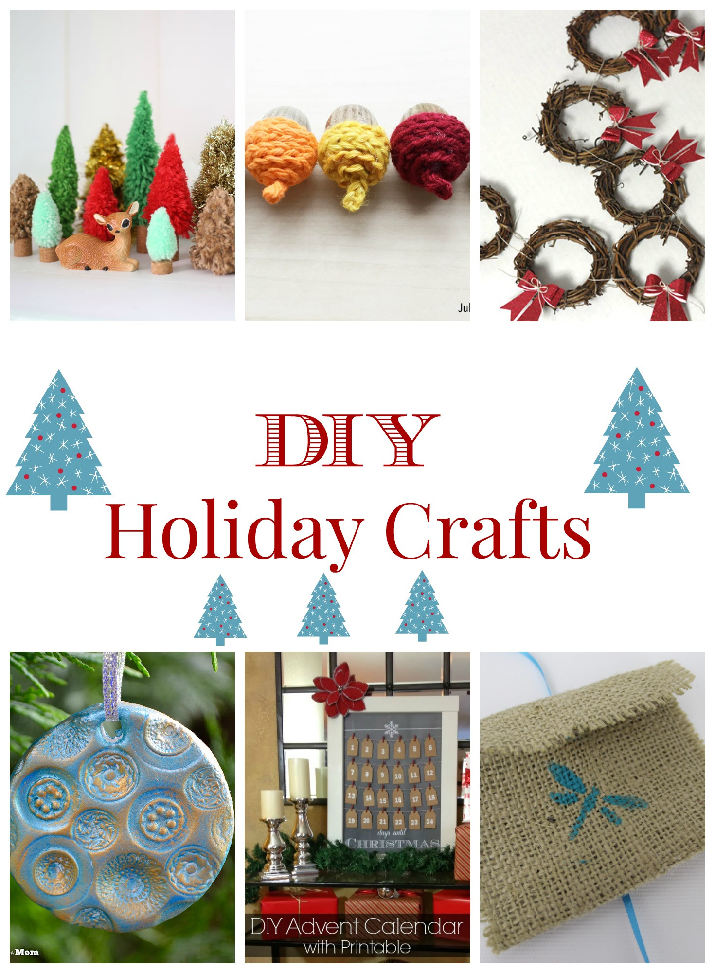 DIY Christmas Crafts Pinterest
 DIY Holiday Crafts