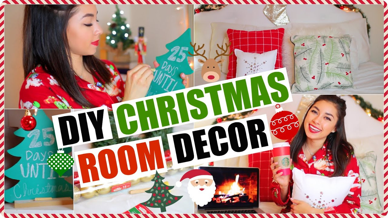 DIY Christmas Decor For Your Room
 DIY Holiday Room Decor Cheap & Easy Ways To Decorate Your