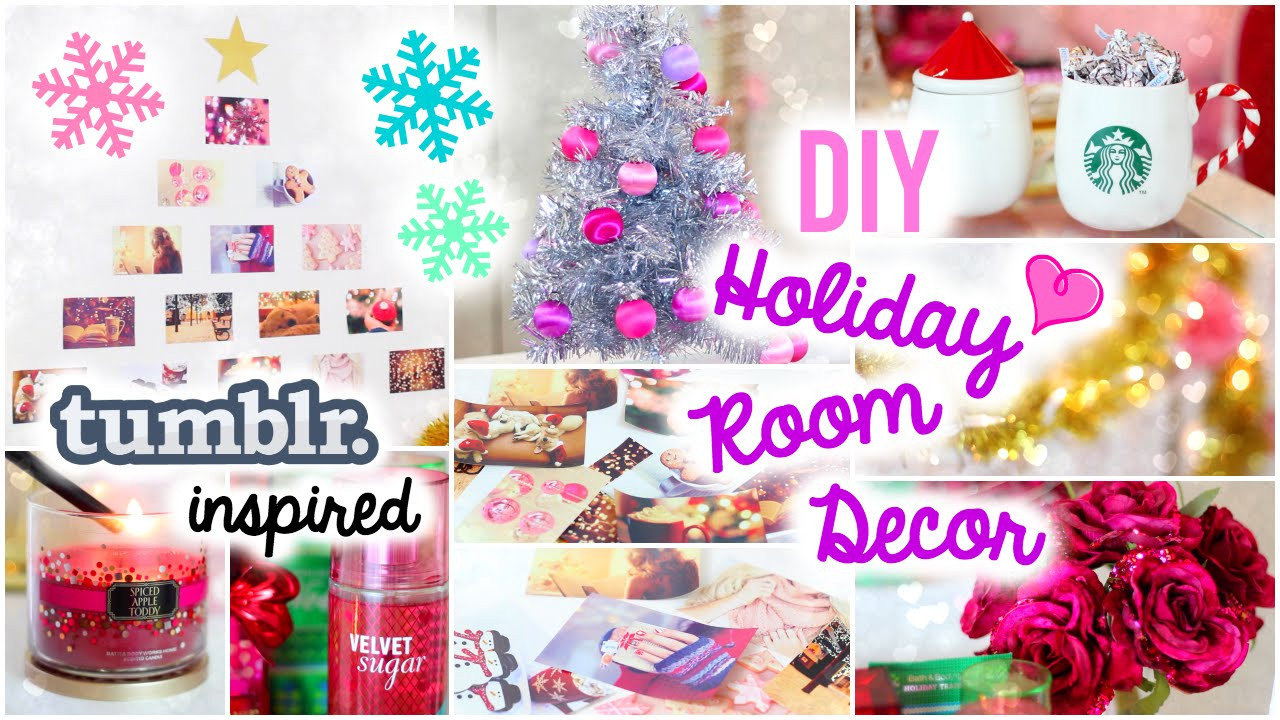 DIY Christmas Decor For Your Room
 DIY Holiday Room Decor ♡ Easy & Simple Ideas