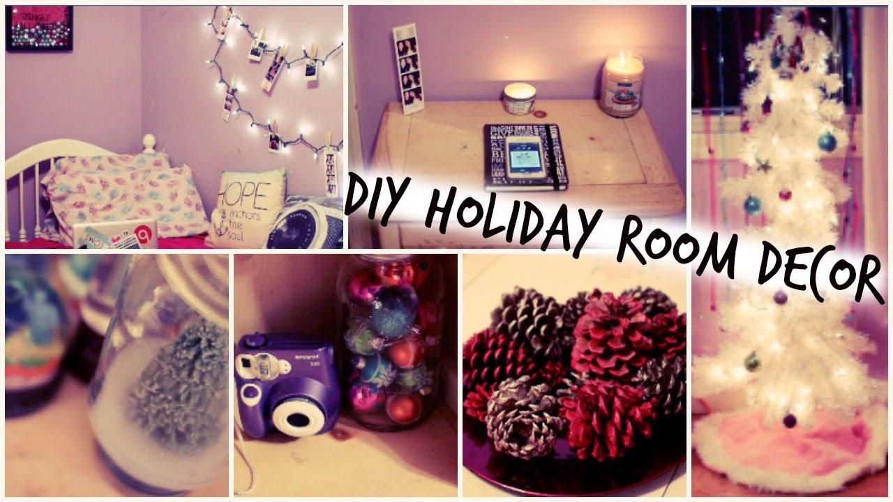 DIY Christmas Decor For Your Room
 DIY Holiday Room Decorations Easy Ways to Decorate for