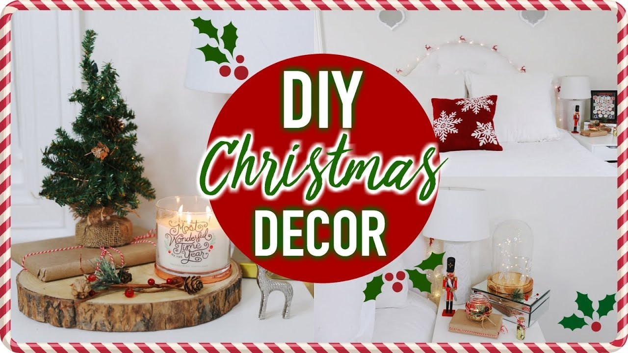 DIY Christmas Decor For Your Room
 DIY Christmas Room Decor Cheap & Easy Ways To Decorate