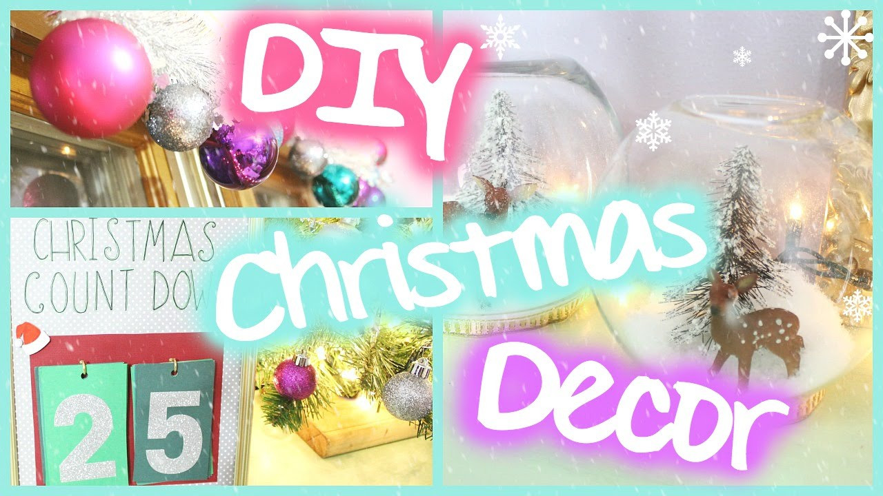 DIY Christmas Decor For Your Room
 DIY Christmas Room Decor Easy & Festive