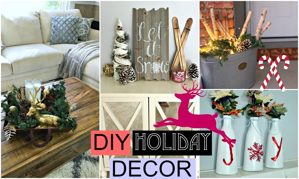 DIY Christmas Decor For Your Room
 DIY Holiday Room Decor DIY Christmas