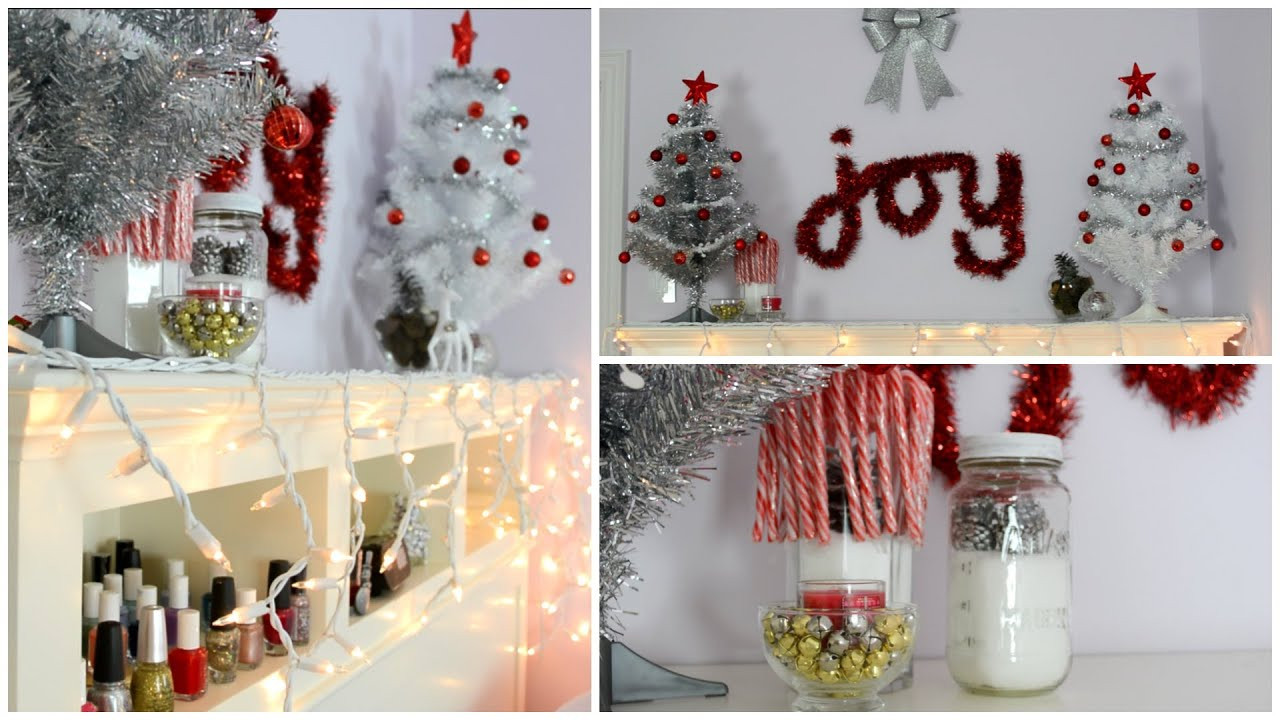 DIY Christmas Decor For Your Room
 DIY Holiday Room Decorations Easy & Cheap