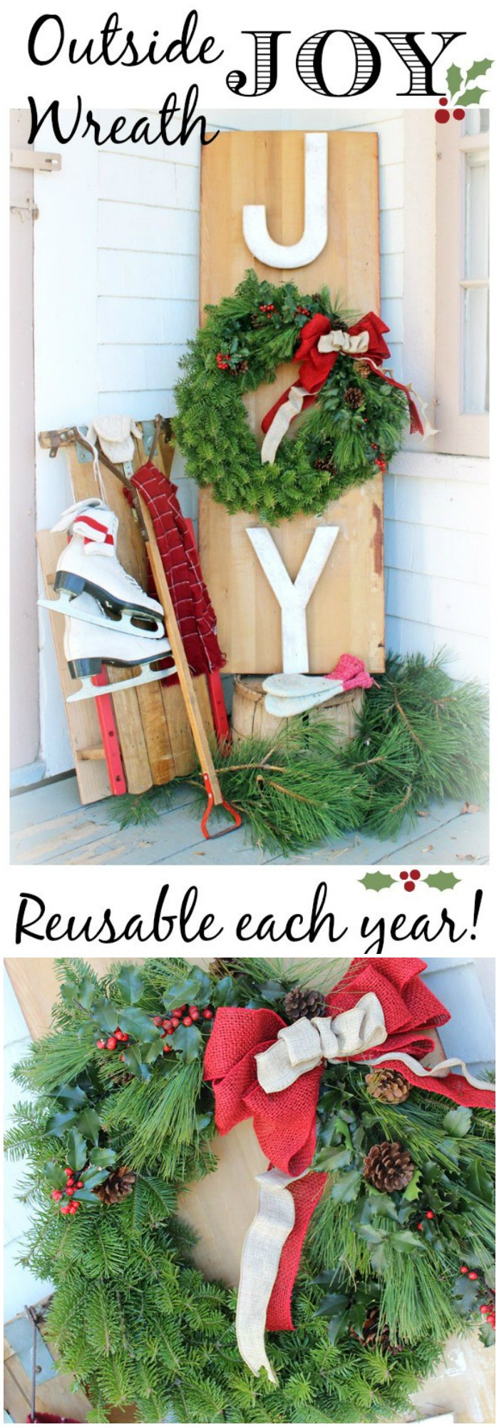 DIY Christmas Decorations Outdoors
 21 Cheap DIY Outdoor Christmas Decorations • DIY Home Decor