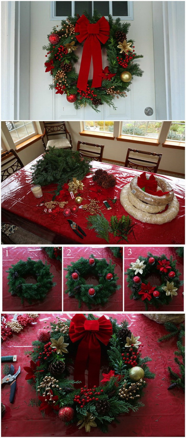 DIY Christmas Garland Ideas
 30 Festive DIY Christmas Wreaths with Lots of Tutorials