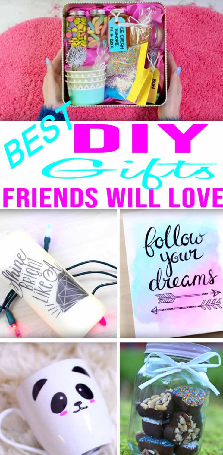 DIY Christmas Gift For Best Friend
 BEST DIY Gifts For Friends EASY & CHEAP Gift Ideas To