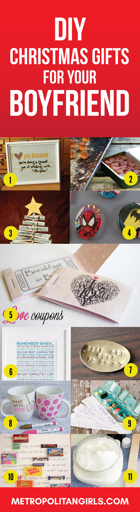 DIY Christmas Gift Ideas For Boyfriend
 Boyfriend Gifts 50 Christmas Gift Ideas for Your Beloved