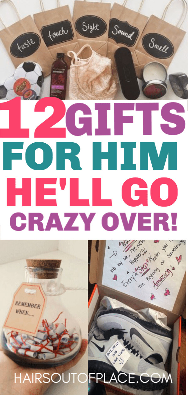 DIY Christmas Gift Ideas For Boyfriend
 12 Cute Valentines Day Gifts for Him