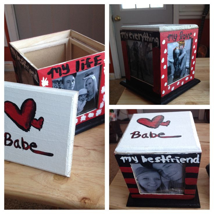 DIY Christmas Gifts Boyfriend
 Cheap DIY present for boyfriend made this for Dan for