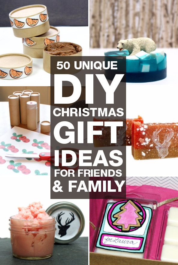 DIY Christmas Gifts For Family
 DIY Christmas Gifts 50 Unique DIY Christmas Gifts You Can