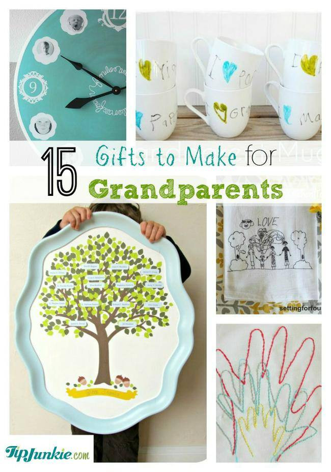 DIY Christmas Gifts For Grandma
 15 Thoughtful Gifts to Make for Grandparents – Tip Junkie