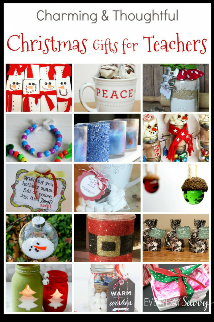 DIY Christmas Gifts For Teacher
 Teacher Christmas Gift Ideas Easy to Buy or DIY Gifts