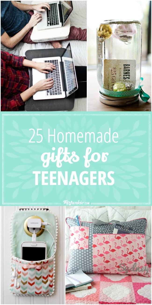 DIY Christmas Gifts For Teenagers
 25 Homemade Gifts for Teenagers