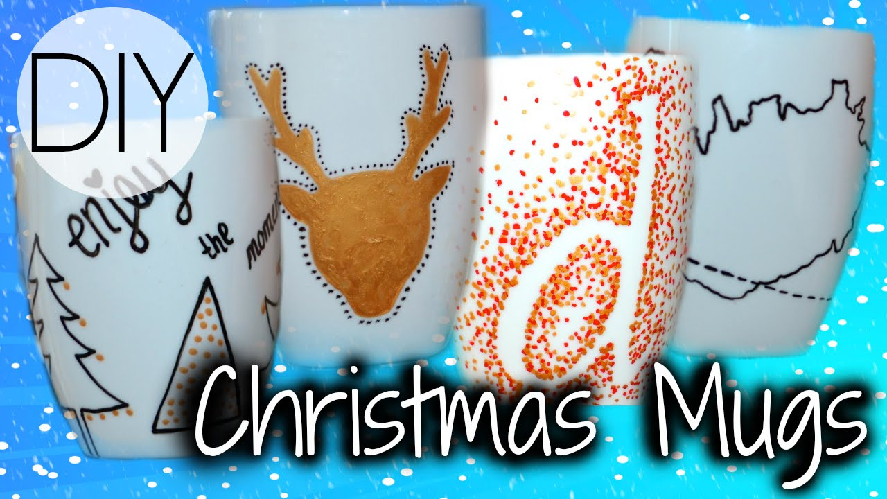 DIY Christmas Mugs
 DIY Christmas Mugs Gifts