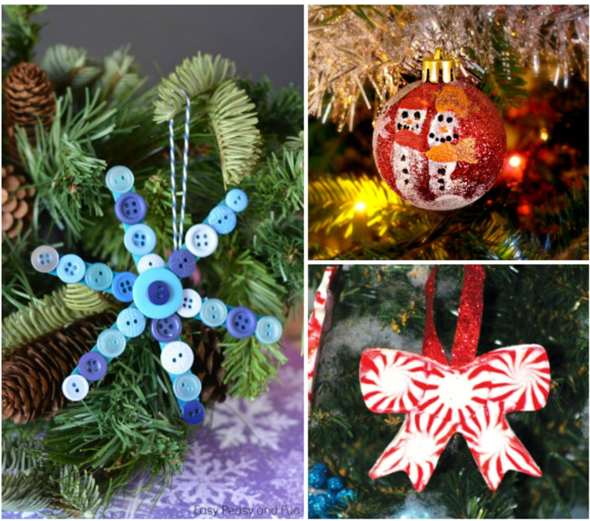 DIY Christmas Ornaments With Pictures
 25 DIY Handmade Christmas Ornaments