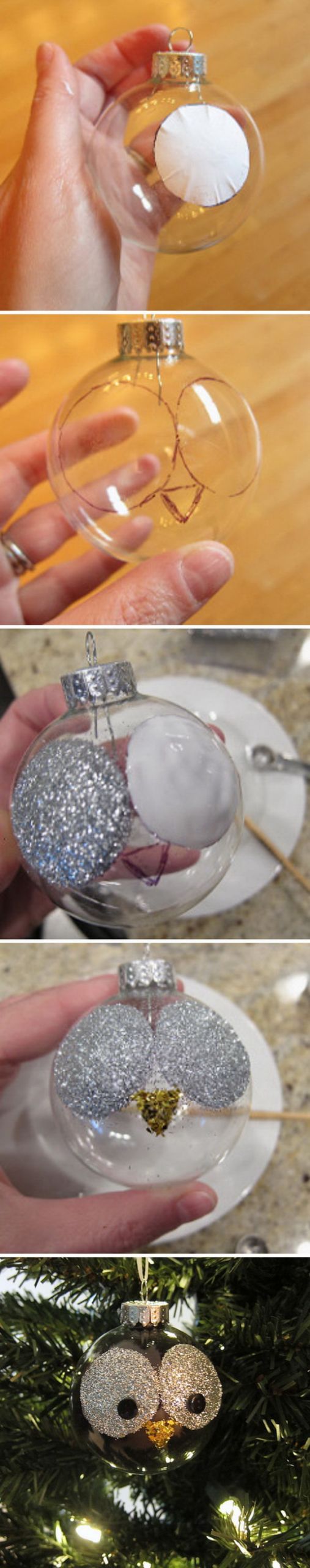 DIY Christmas Ornaments With Pictures
 30 Creative DIY Christmas Ornaments with Lots of