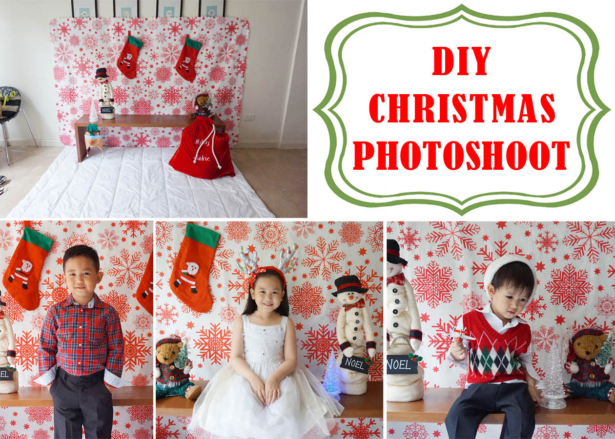 DIY Christmas Photography
 MrsMommyHolic DIY Christmas shoot