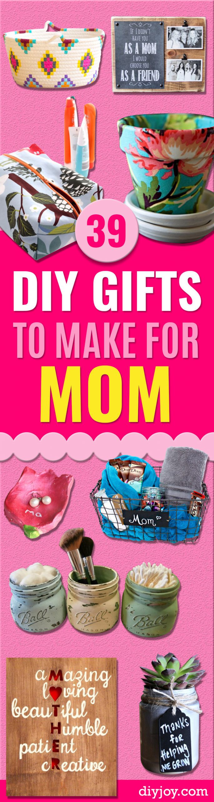 DIY Christmas Present For Mom
 39 Creative DIY Gifts to Make for Mom Page 2 of 8 DIY Joy