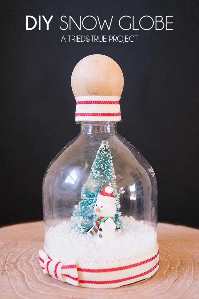 DIY Christmas Snow Globe
 25 Magical DIY Christmas Snow Globes Christmas