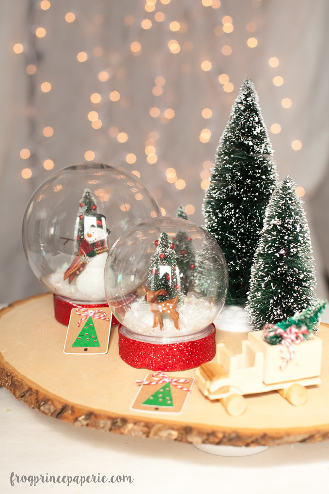 DIY Christmas Snow Globe
 DIY Snow Globe for Christmas with Krazy Glue Frog Prince
