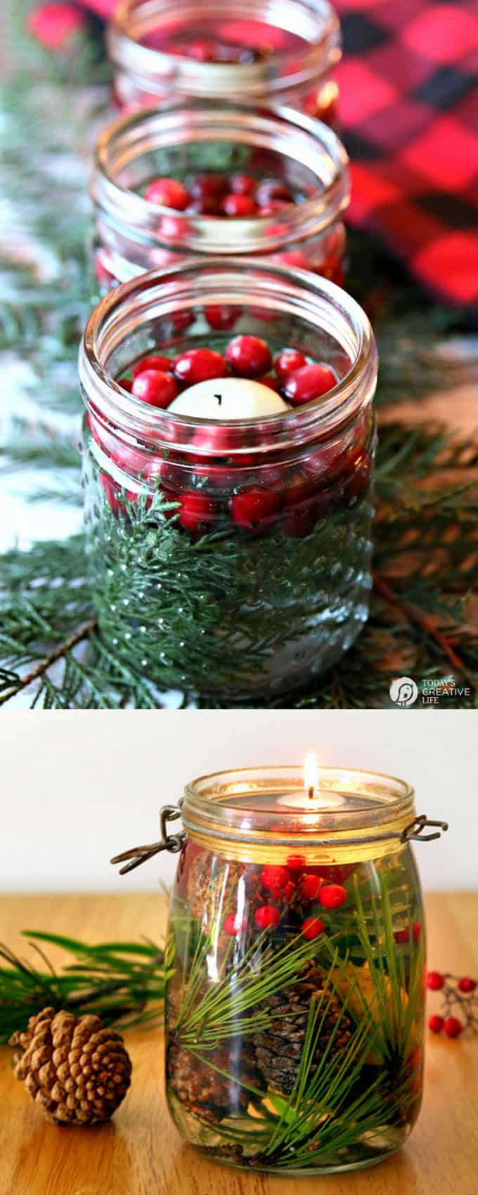 DIY Christmas Table Centerpieces
 27 Gorgeous DIY Thanksgiving & Christmas Table Decorations